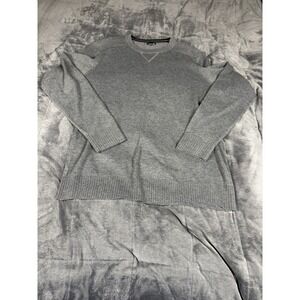 Smartwool Sweater Men's M Gray SW019294 Long Sleeve Lightweight‎ Wool Blend